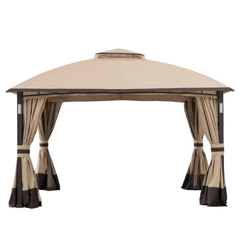 gazebo in lowes|lowe's gazebos 10x12 hard top.